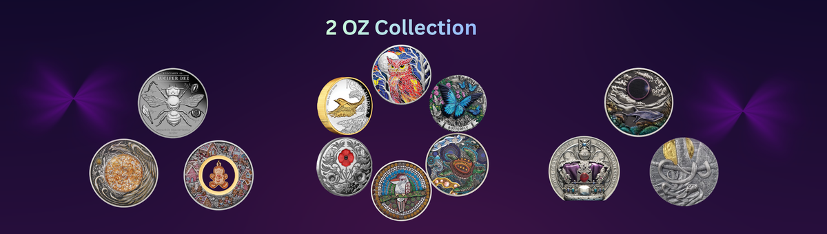 🥉 2oz Silver Coins