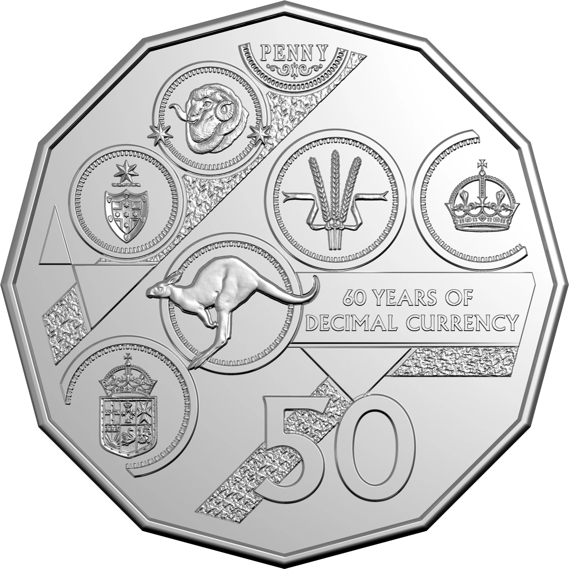 2026 RAM 60th Anniversary of Decimal Currency Six-Coin Uncirculated Set