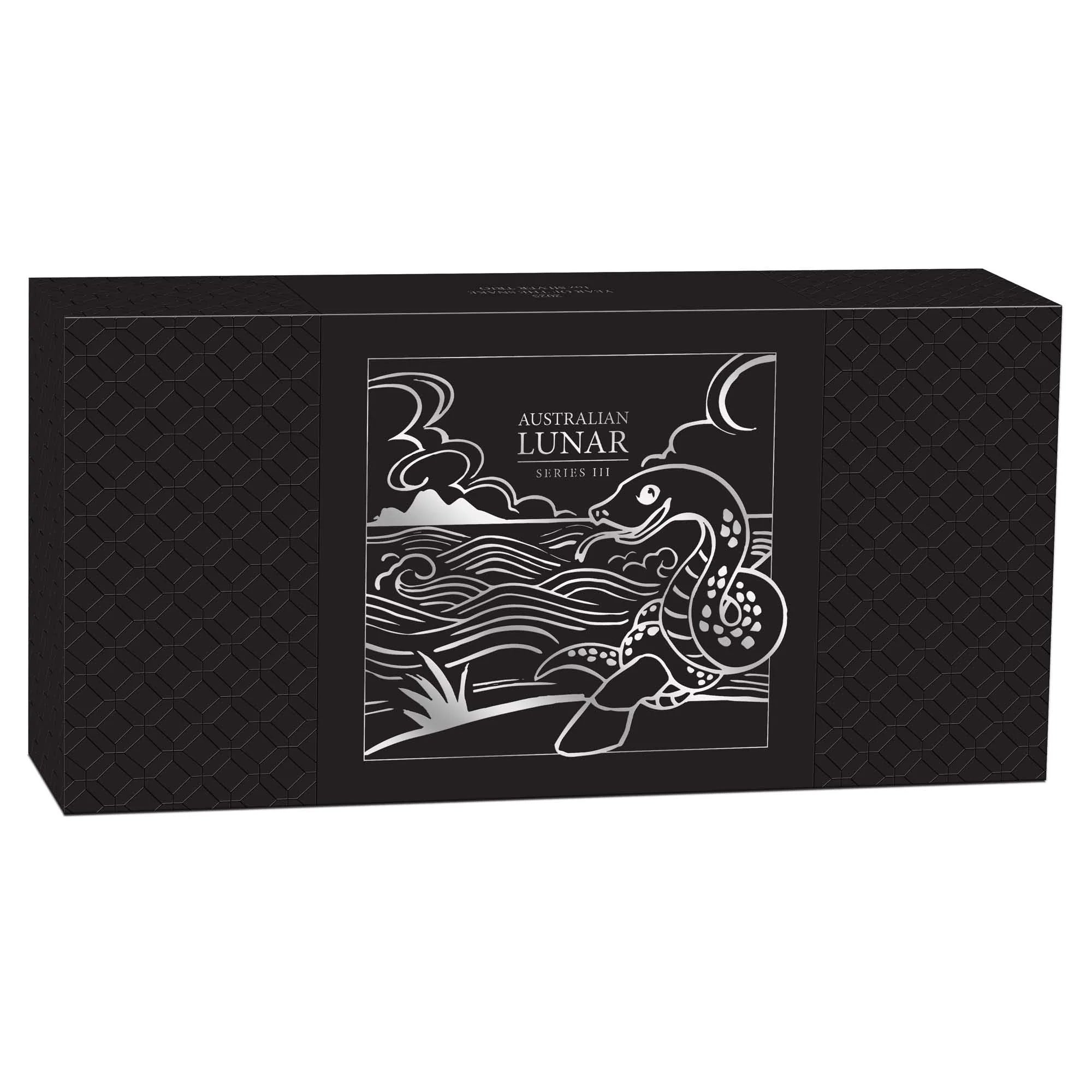 2025 Perth Mint Lunar Snake 1oz Silver Trio Set