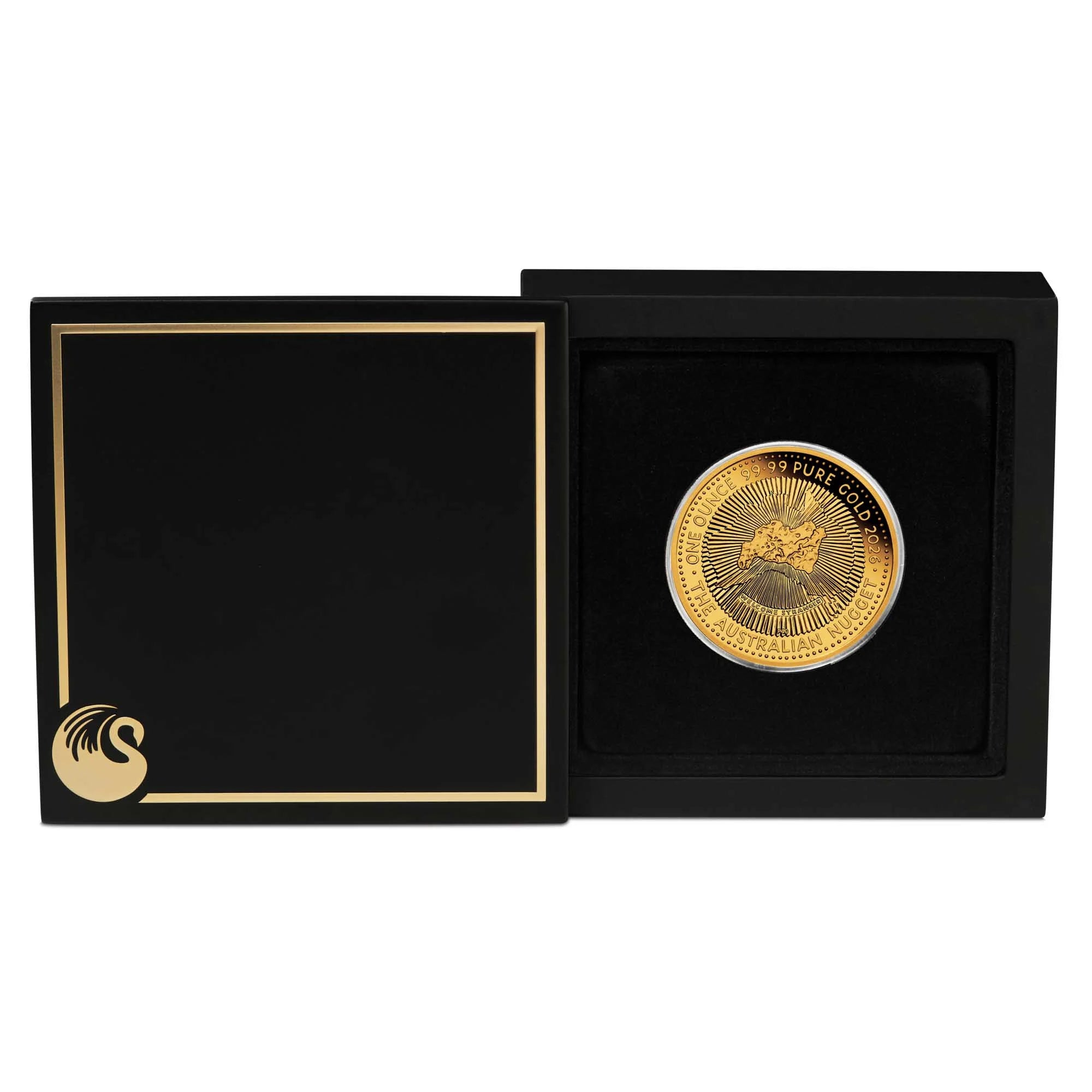 2026 Perth Mint Gold Nugget 40th Anniversary 1oz Gold Proof Coin
