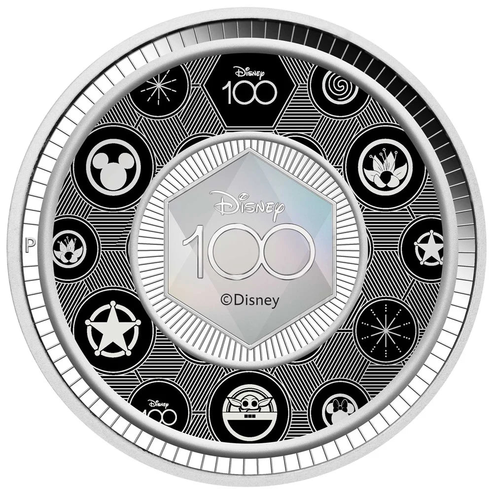 2023 Perth Mint Disney 100th Anniversary 1/2oz Silver Proof Coloured Coin