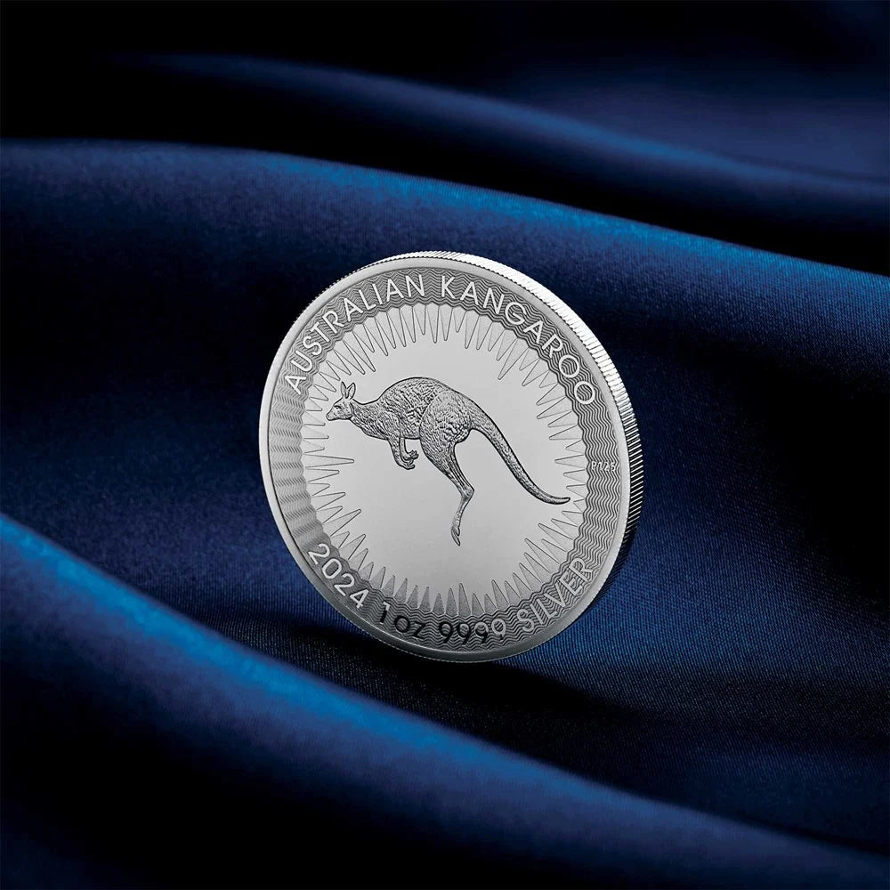 2024 PerthMint Kangaroo King Charles III Obverse First Issue 1oz Silver Proof Coin