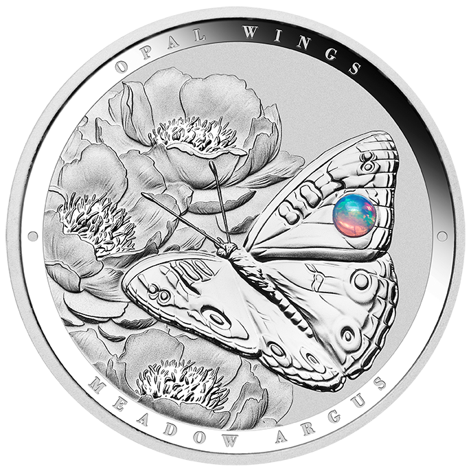 2026 Niue Opal Triangle & Meadow Argus 1oz Silver Proof 2-Coin Set