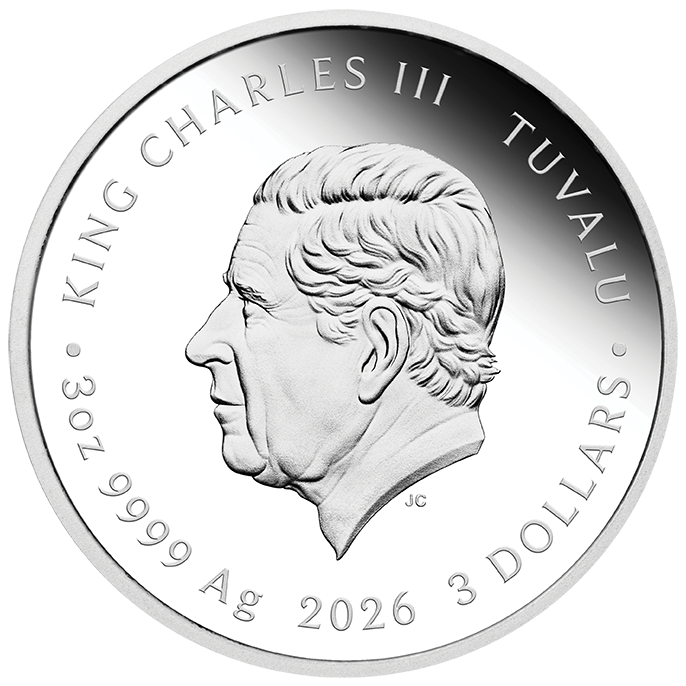 2026 Perth Mint Twelve Baby Lunar Animals 3oz Silver Coloured Proof Coin