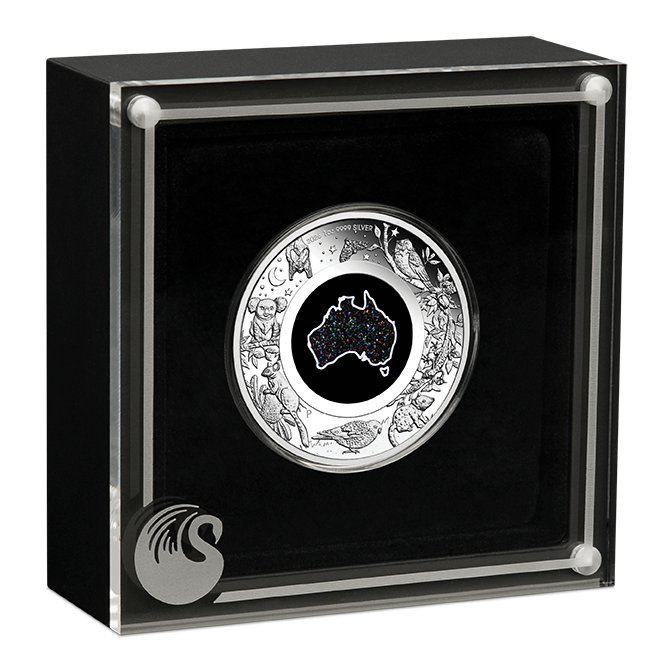 2026 Southern Land & Outback Opal 1oz Silver Proof 2 Coin Collection