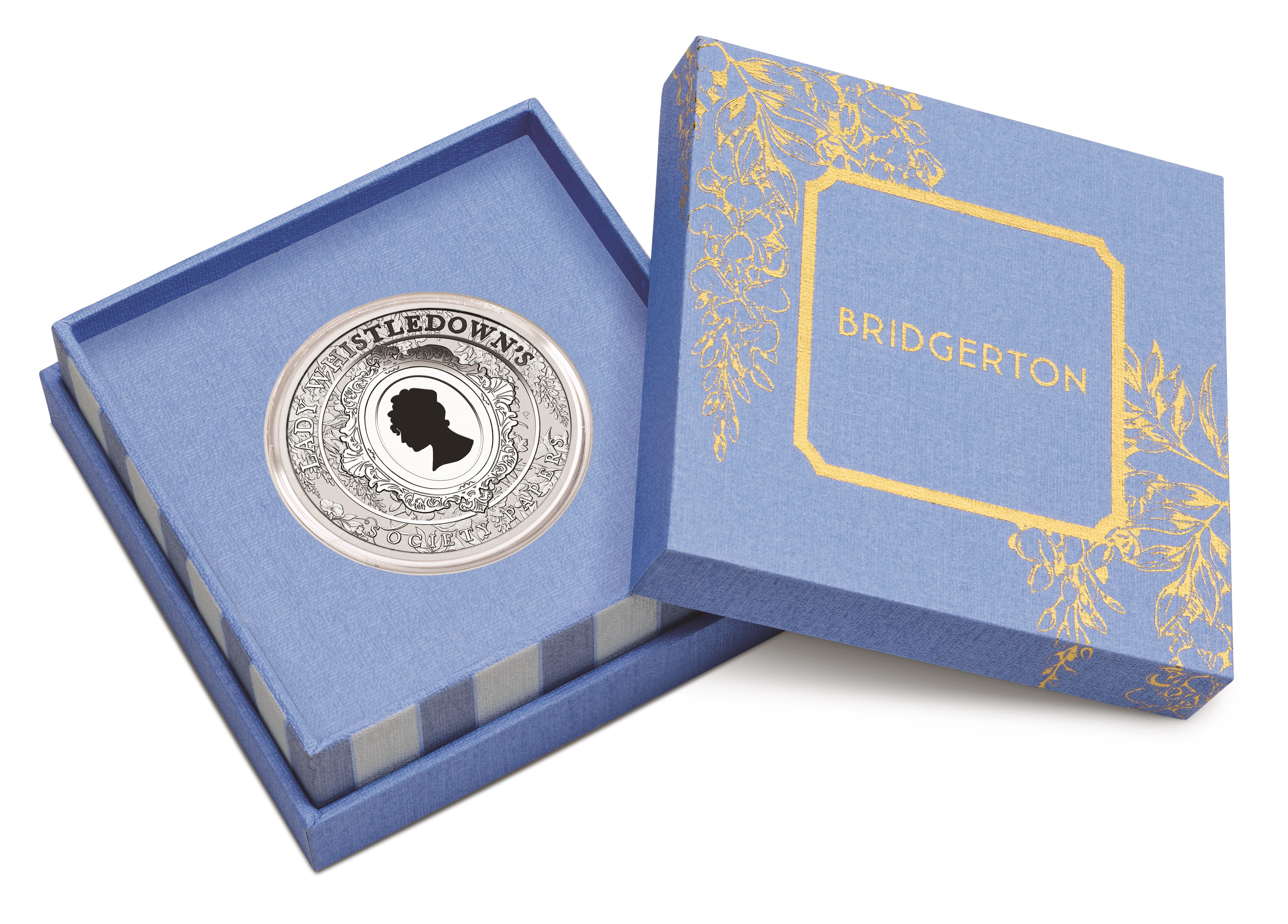 2026 Perth Mint Bridgerton Lady Whistledown 1oz Silver Proof Coin