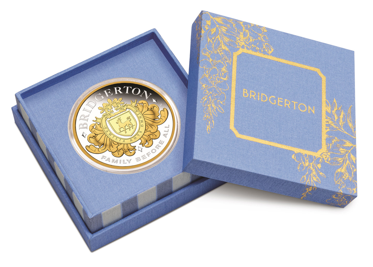 2026 Perth Mint Bridgerton House of Bridgerton 2oz Proof Gilded Silver Coin - Pre Order