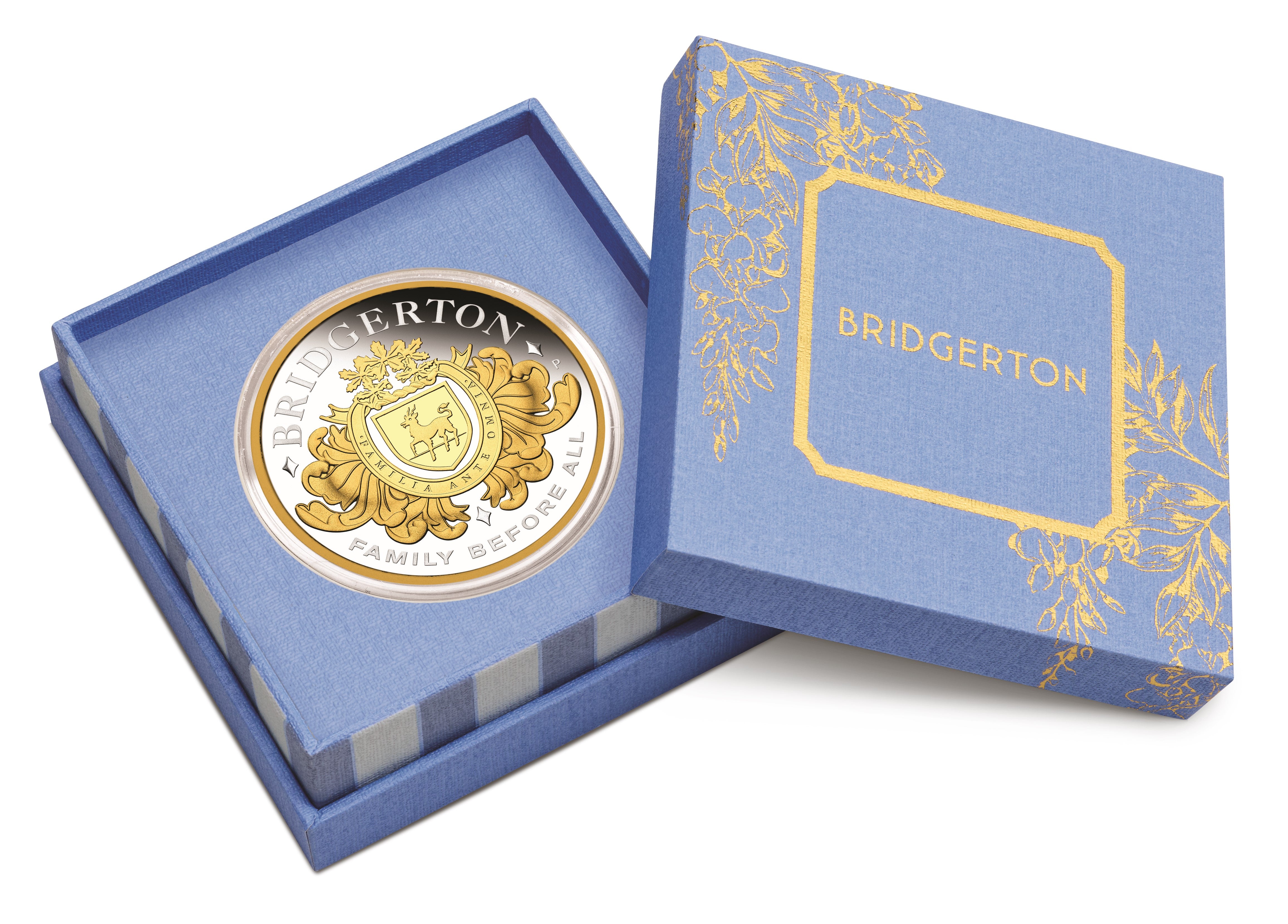 2026 Perth Mint Bridgerton House of Bridgerton 2oz Proof Gilded Silver Coin