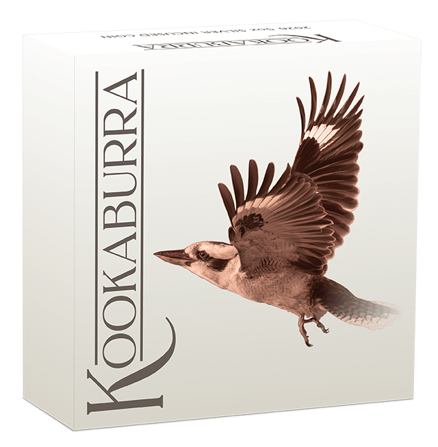 2026 Perth Mint Kookaburra 5oz Silver Incused Coin