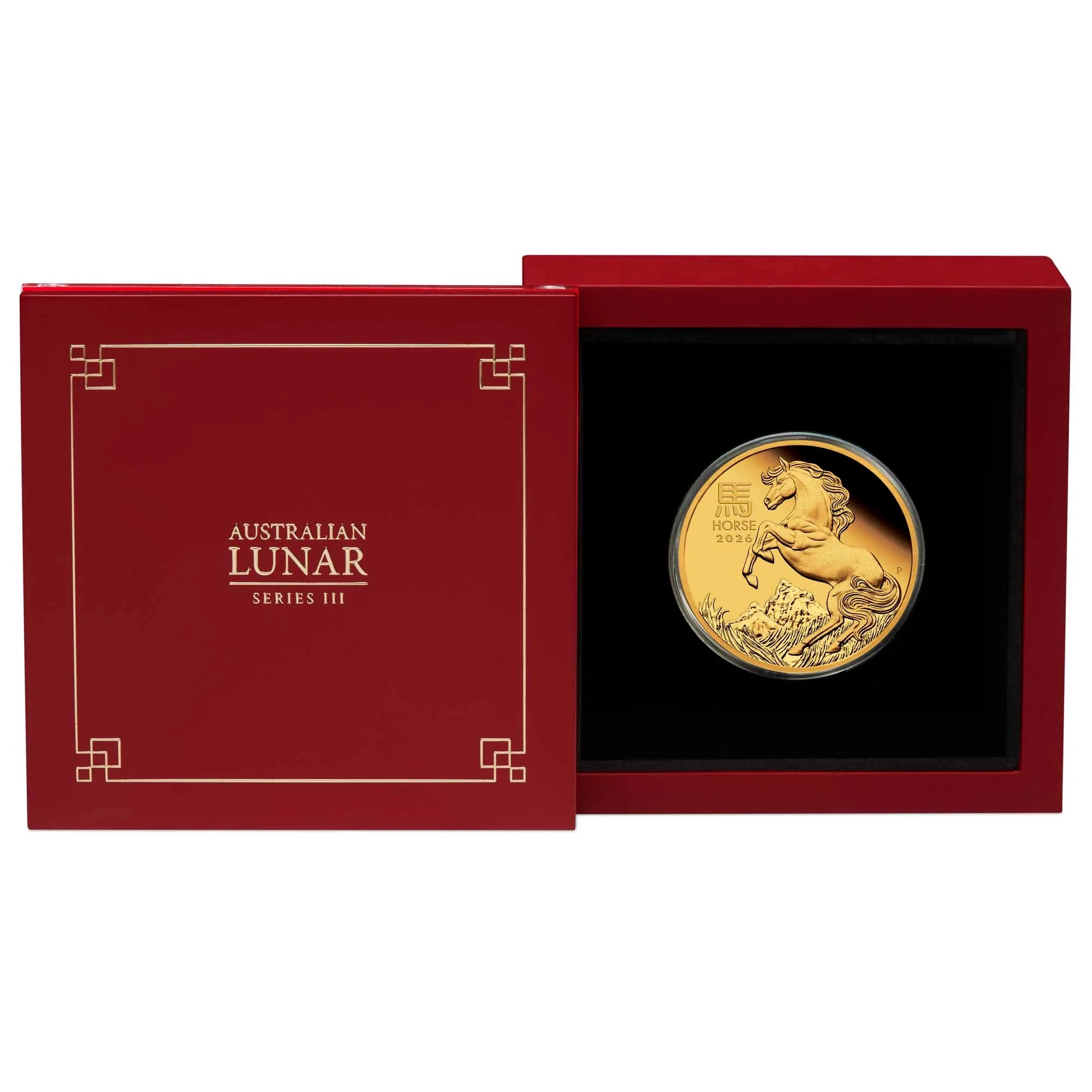 2026 Perth Mint Lunar Horse 1oz Gold Proof Coin