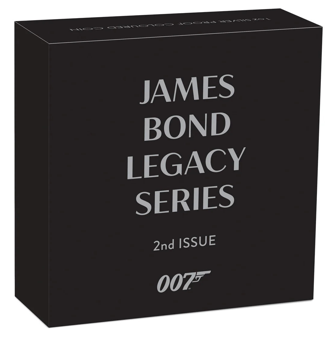 2022 Perth Mint James Bond Legacy Roger Moore 1oz Silver Proof Coloured Coin