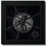 2023 Dark Nature Thai Black Tarantula 3oz Silver Ultra High Relief Coin