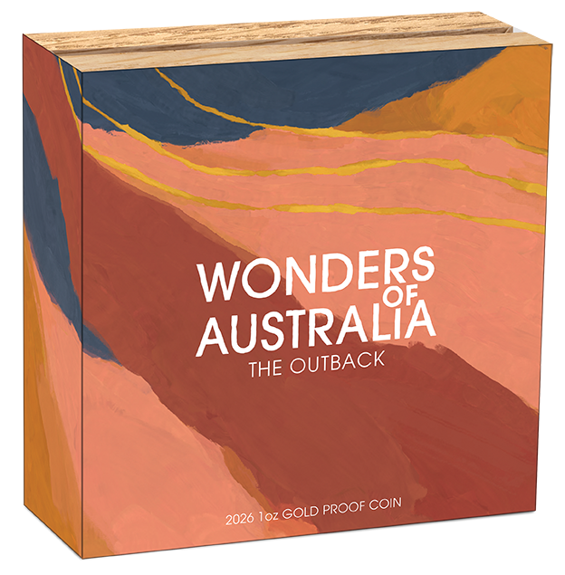 2026 Wonders of Australia The Outback 1oz Gold Proof Coin