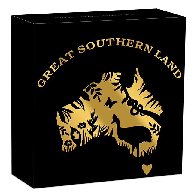 2026 Perth Mint Great Southern Land 1oz Gold Proof Chrysoprase Coin
