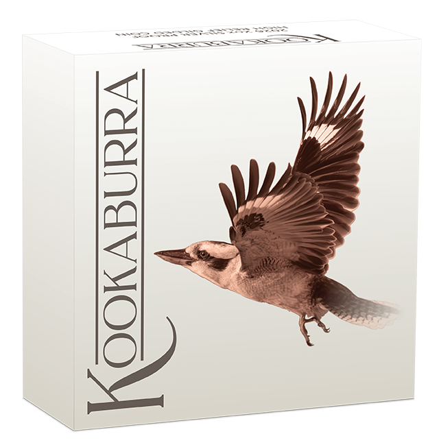 2026 Perth Mint Kookaburra 2oz Silver Proof Gilded Coin