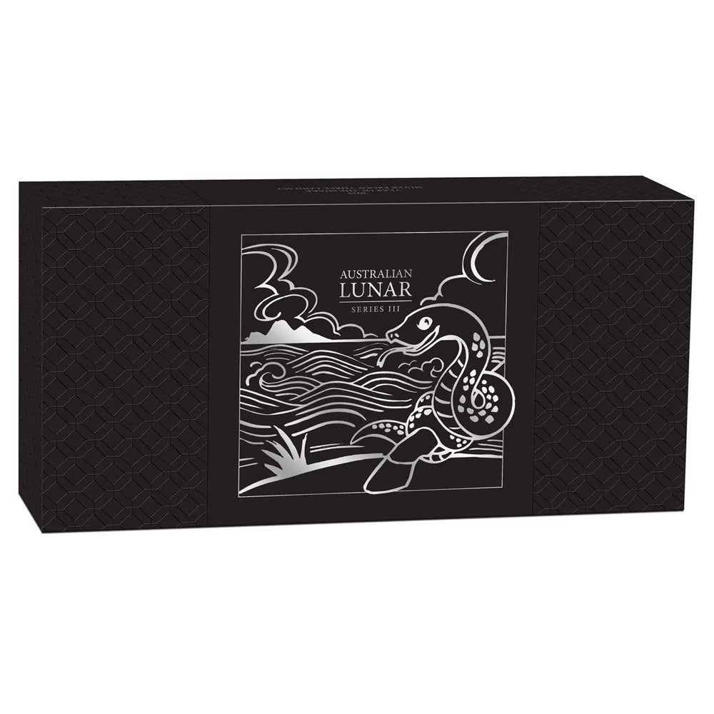 2025 Perth Mint Lunar Snake Silver Proof Three-Coin Set