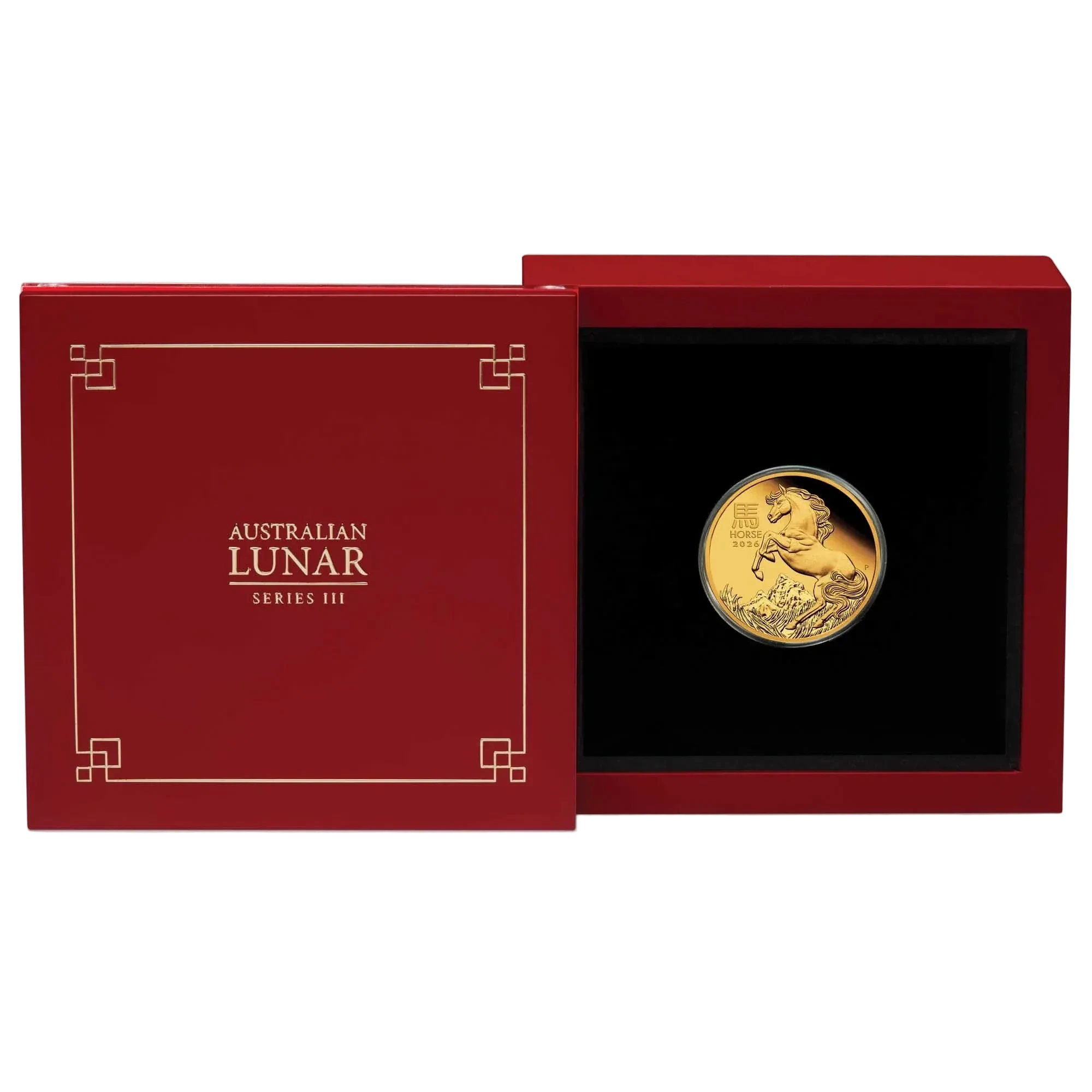 2026 Perth Mint Lunar Horse 1/4oz Gold Proof Coin