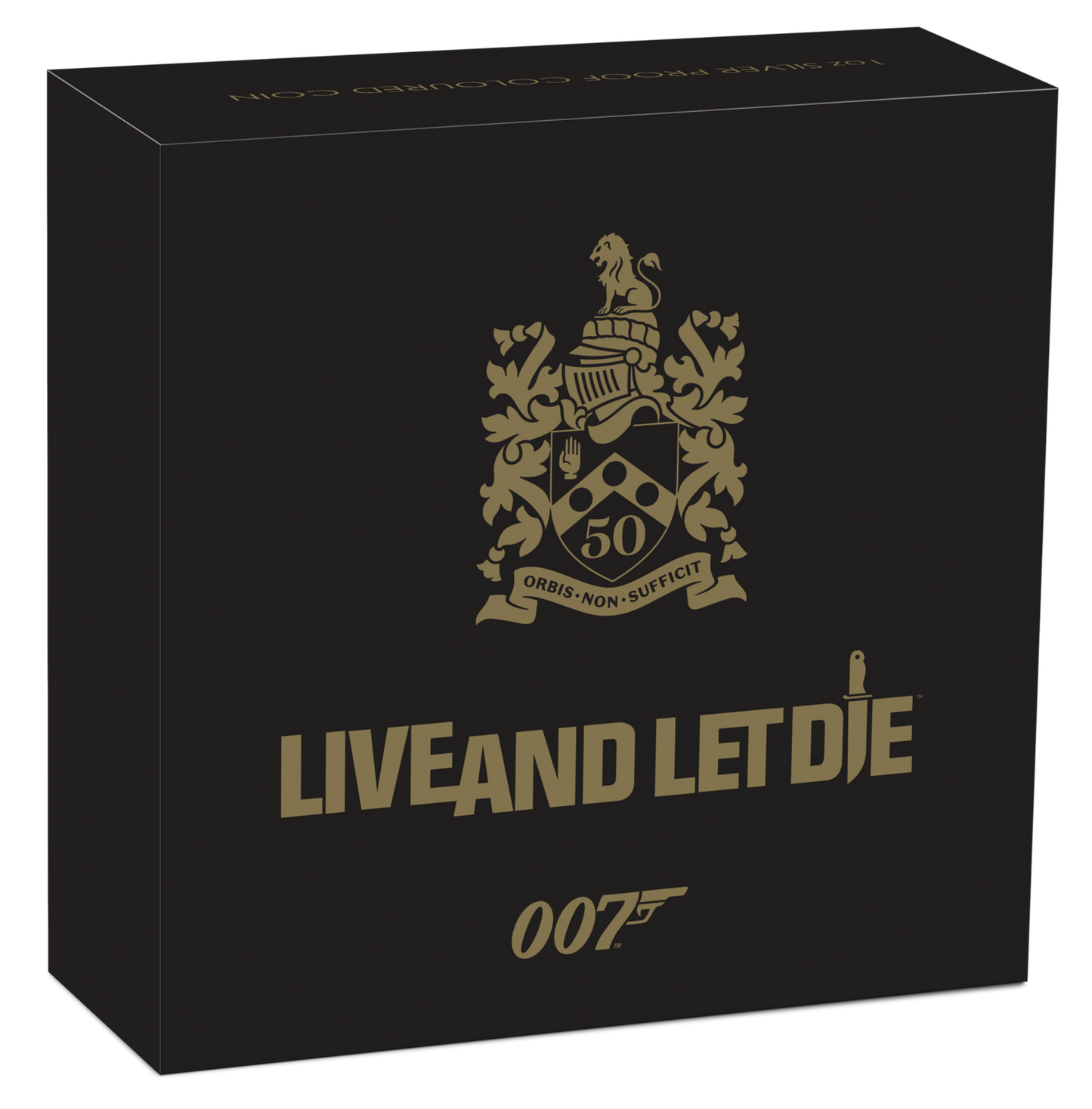 2023 Perth Mint James Bond Live and Let Die 1oz Silver Proof Coloured Coin