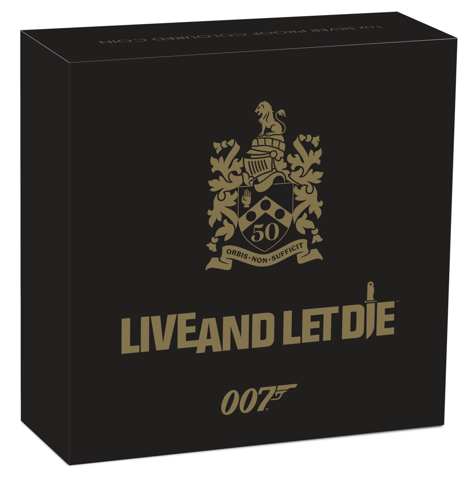 2023 Perth Mint James Bond Live and Let Die 1oz Silver Proof Coloured Coin