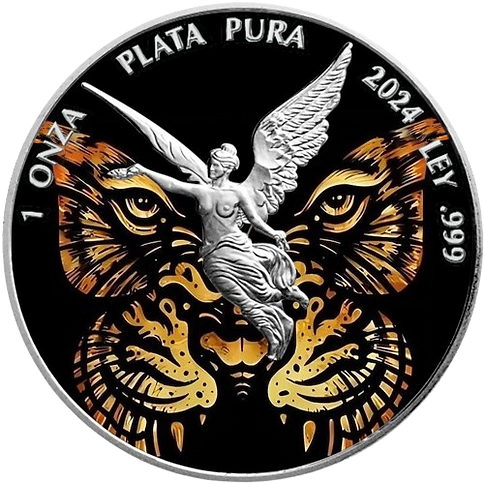 2024 Mexico Libertad Salvaje 1oz Silver Coin COA