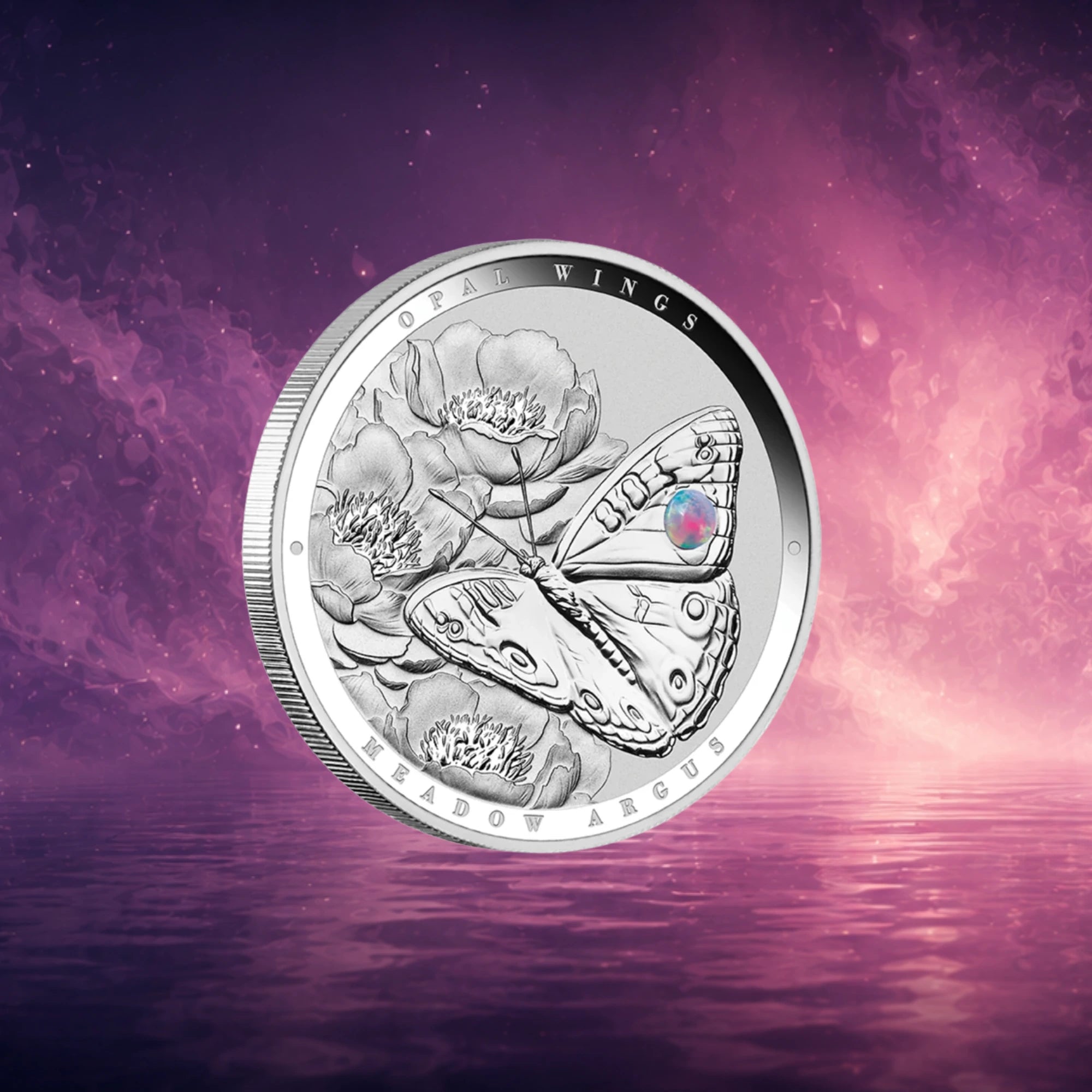 2026 Niue Opal Wings 1oz Silver Proof Opal Coin