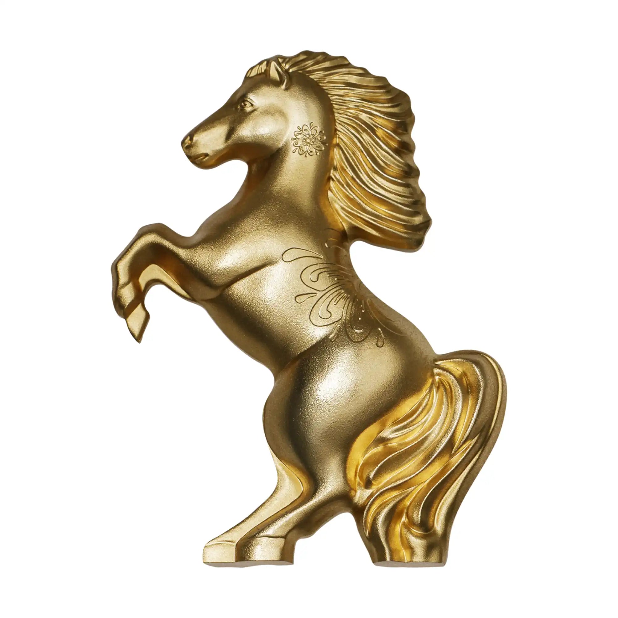 2026 Mongolia Lunar Year Wild Horse 1oz Silver Gilded Proof Coin - 888 mintage only