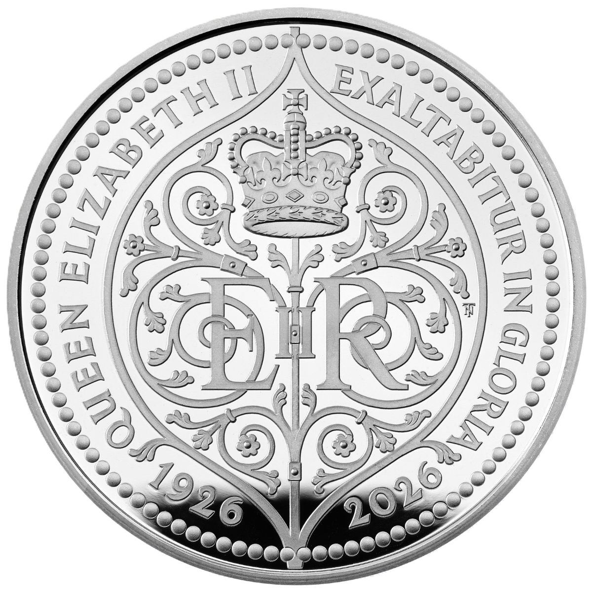 2026 Royal Mint 100th Anniversary Birth of Queen Elizabeth II 1oz Silver Proof Coin