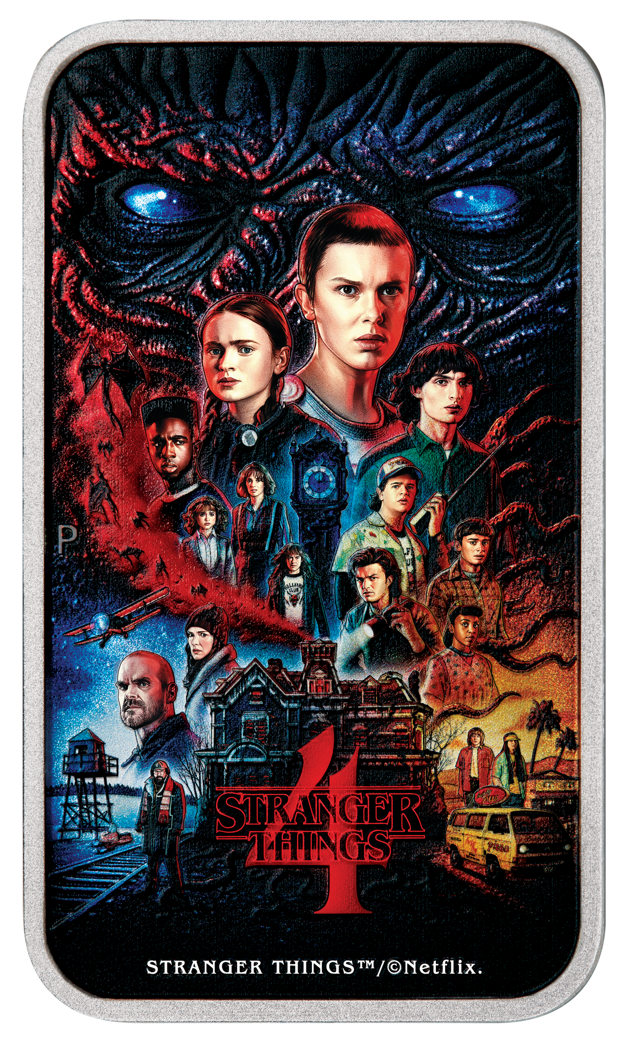 2025-26 PerthMInt Stranger Things™ Complete 1oz Silver 5 Coin Collection