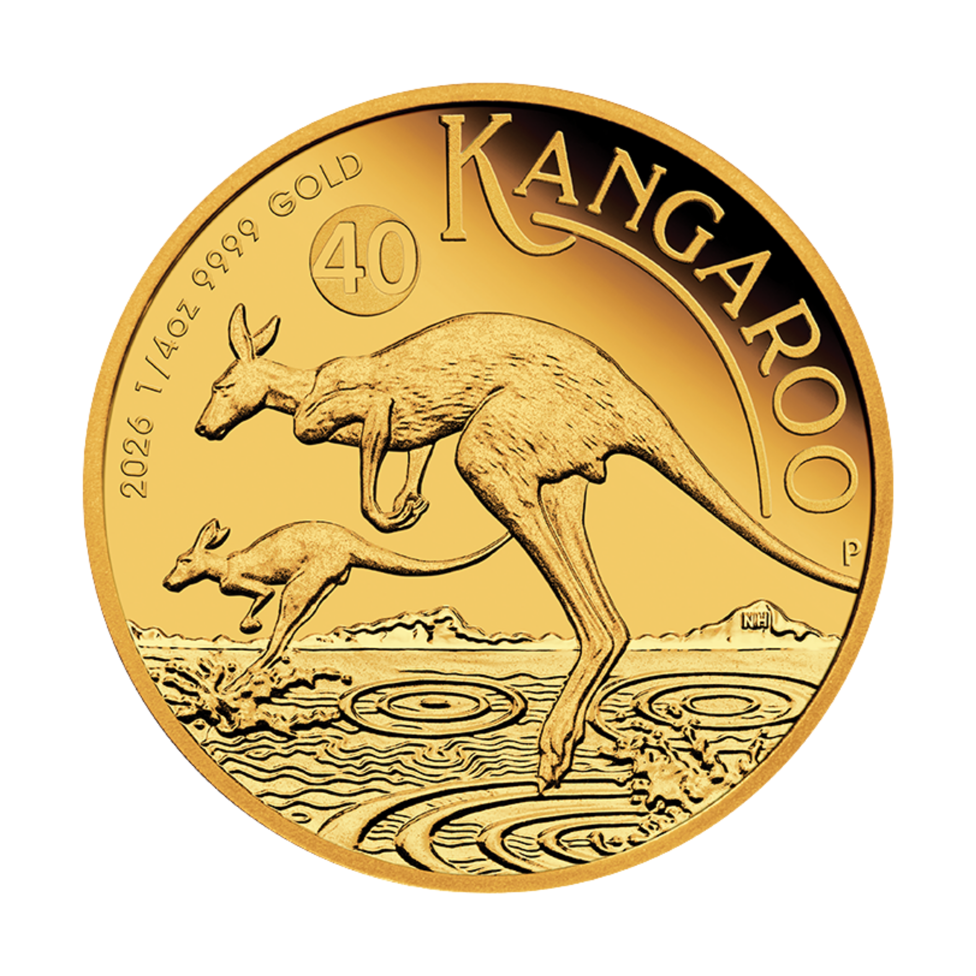 2026 Perth Mint Australian Kangaroo 1/10oz Gold Proof Coin - Pre Order