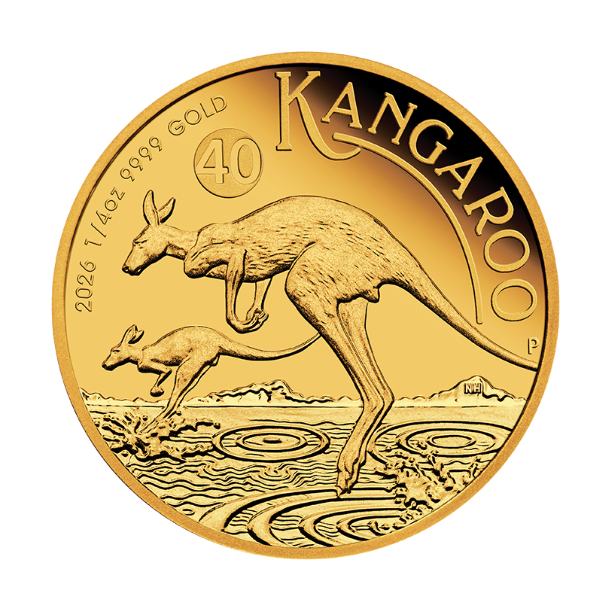 2026 Perth Mint Australian Kangaroo 1/10oz Gold Proof Coin - Pre Order