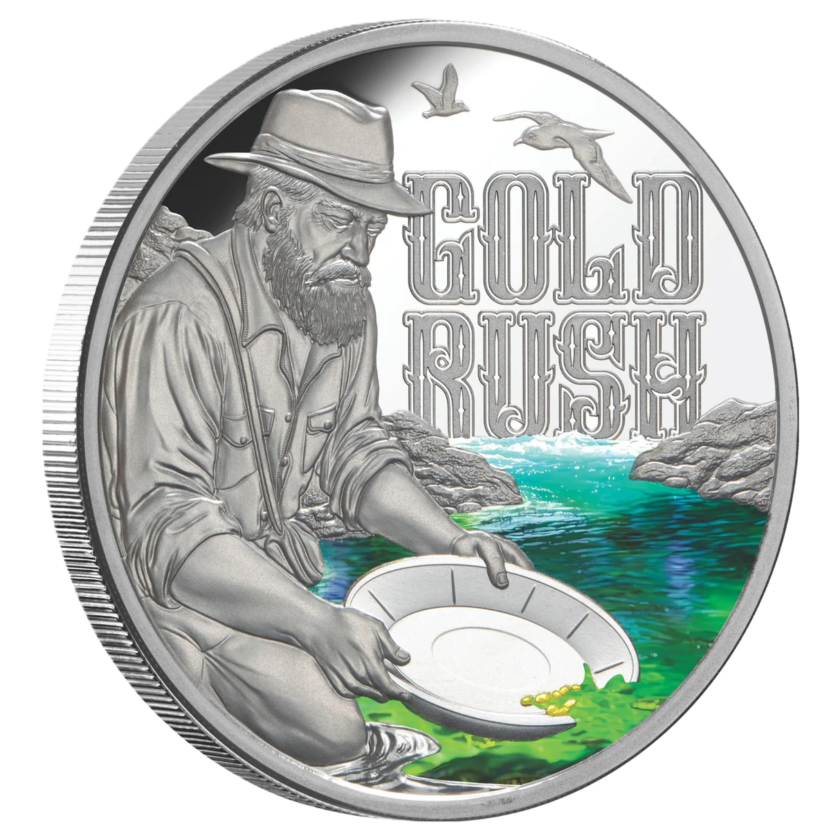 2026 Niue Gold Rush Anniversary 1oz Silver Proof Coin