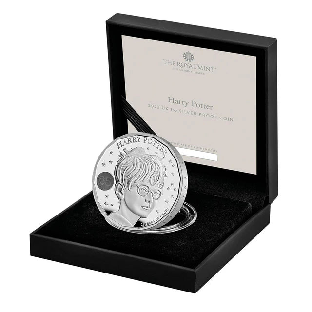2022 Royal Mint Harry Potter 1oz Silver Proof Coin