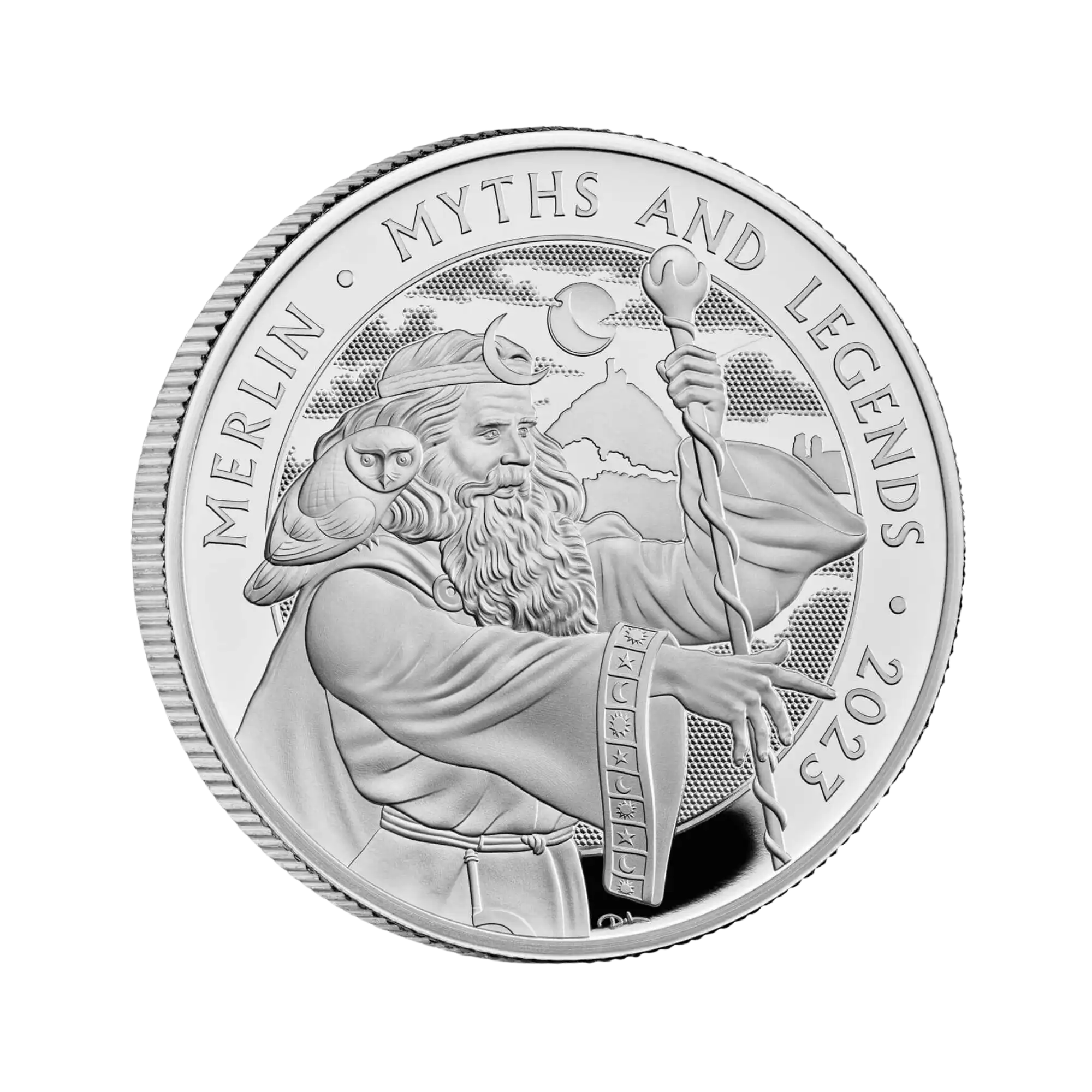 🧙 2023 Royal Mint Merlin 1oz Silver Proof Coin