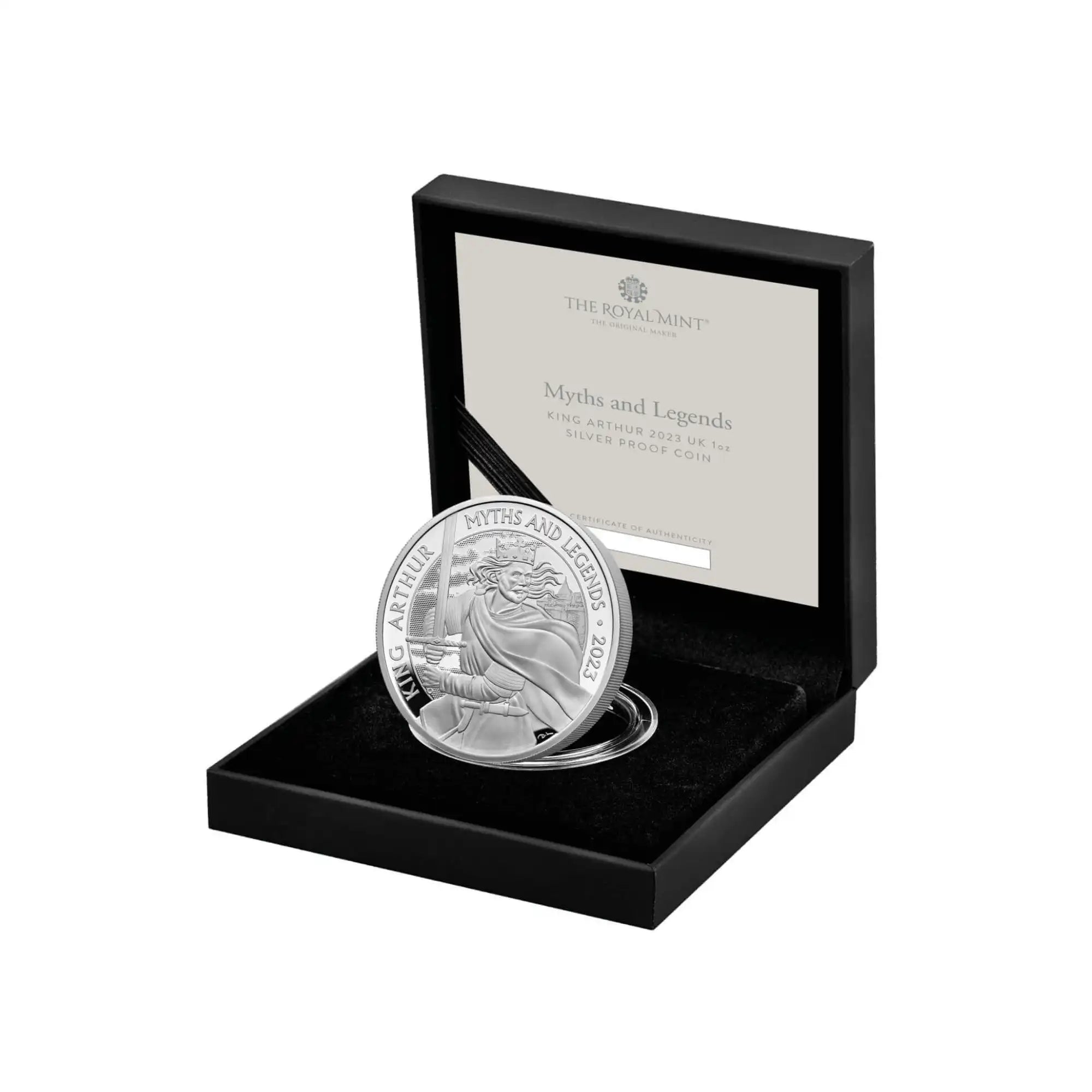 ⚔️ 2023 Royal Mint King Arthur 1oz Silver Proof Coin