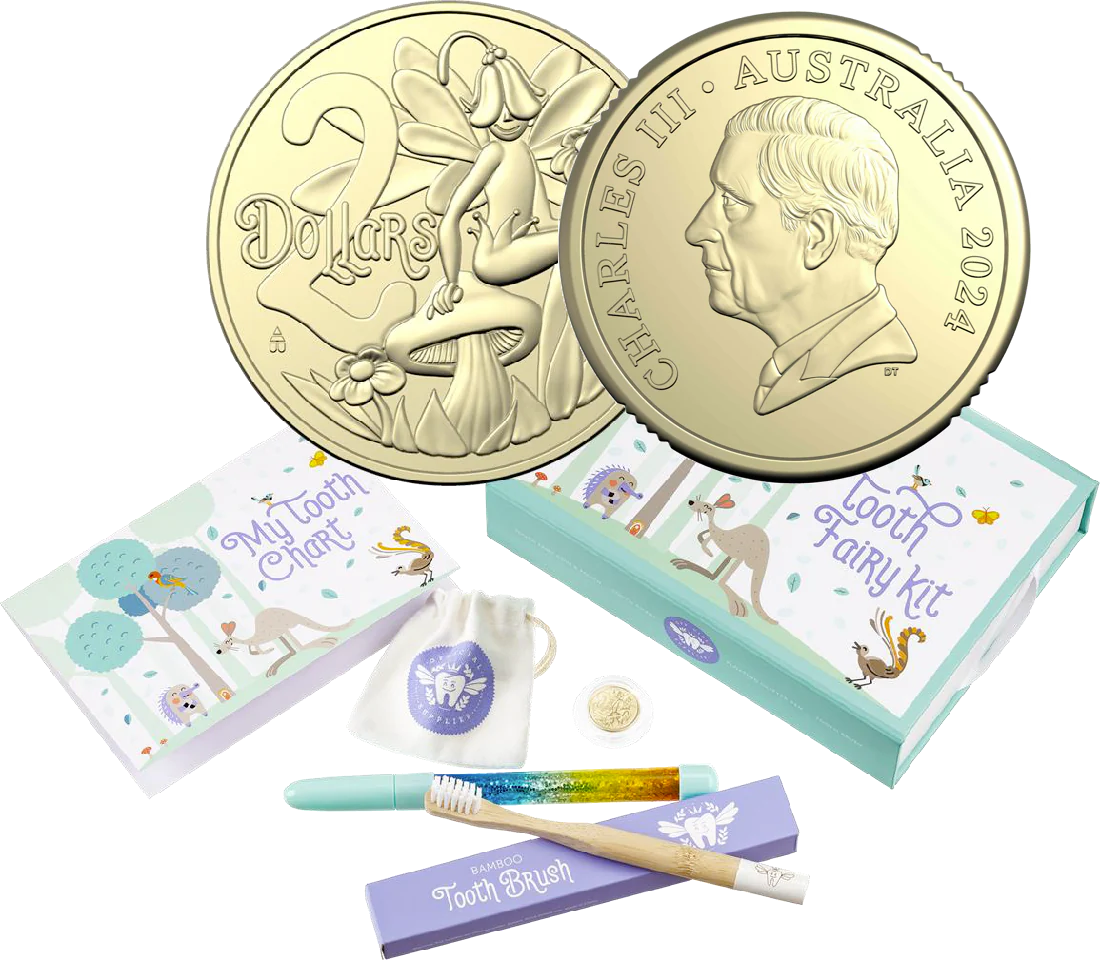 2024 Royal Australian Mint Tooth Fairy Unc Coin Kit