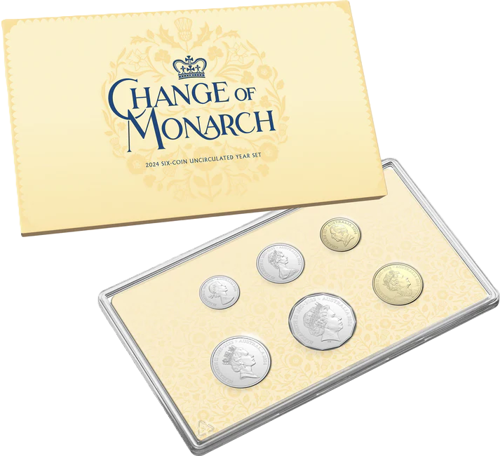 2024 Royal Australian Mint Change of Monarch Year MintSet