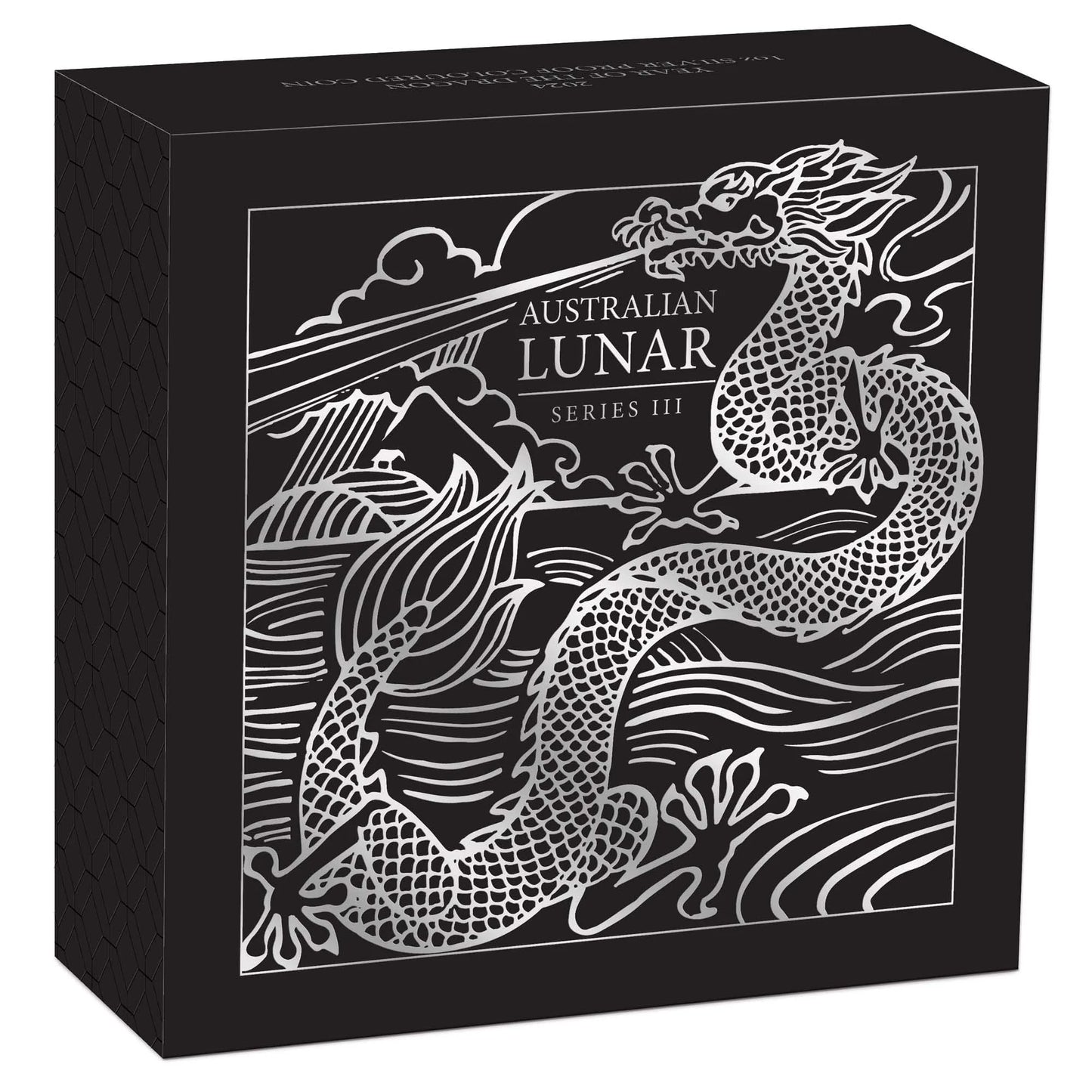 2024 Perth Mint Lunar Dragon 1oz Silver Proof Coloured Coin