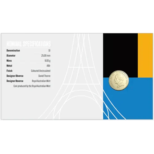 2024 Perth mint Paris 24 Olympic Games $1 Aluminium Bronze PNC