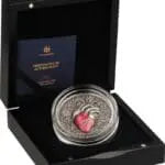 2024 Niue The Heart COR Essentia Series 3oz Silver Antique Coin