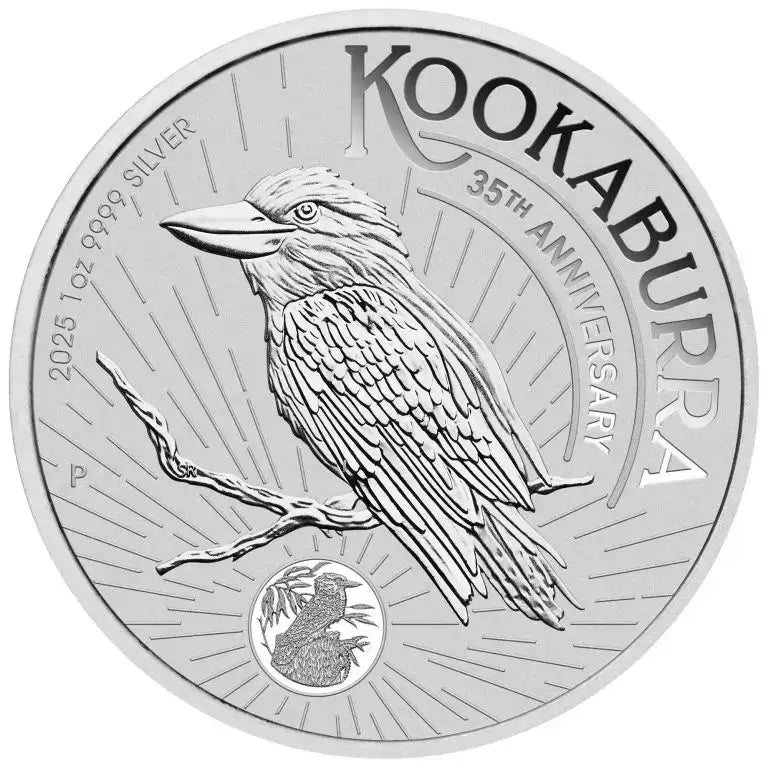 2025 Perth Mint Kookaburra 1oz Silver Bullion Coin