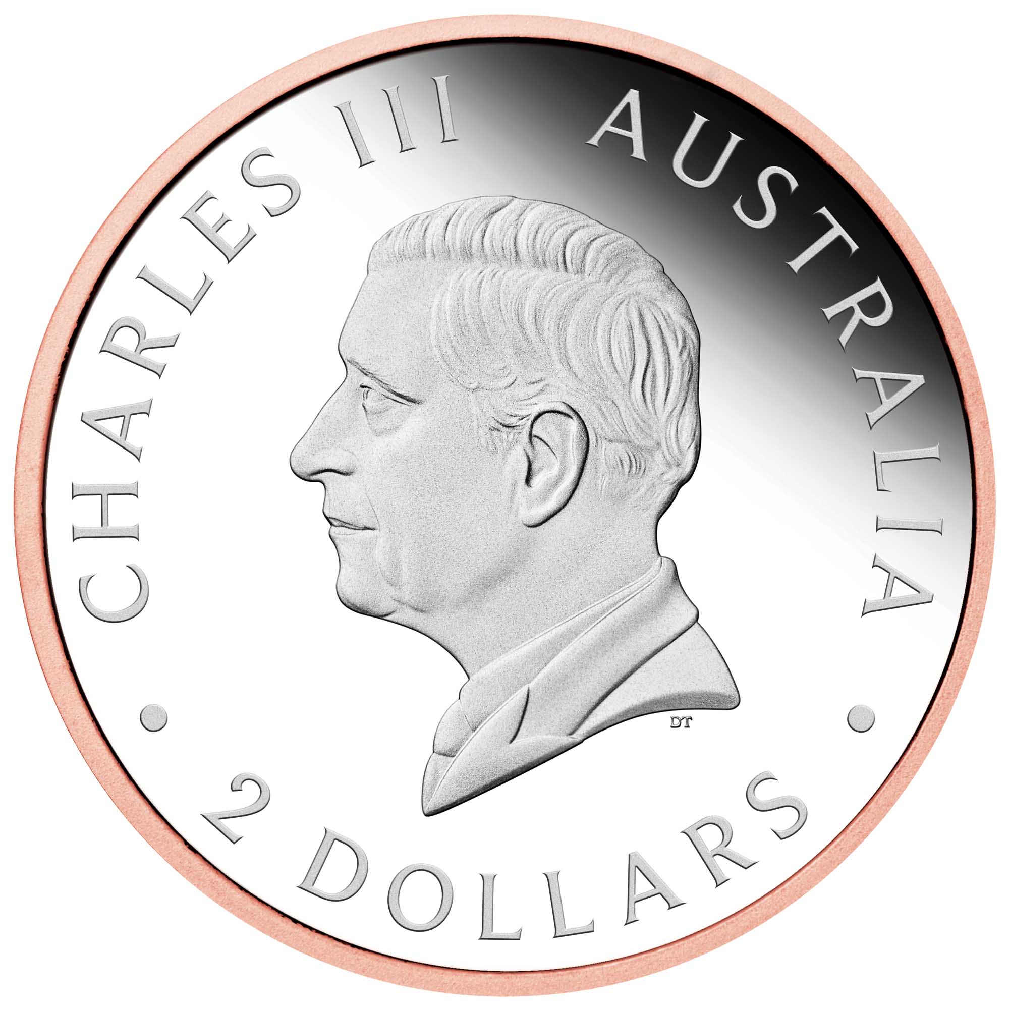 2025 Perth Mint Australian Wedge-tailed Eagle 2oz Silver Proof Ultra High Relief Gilded Coin