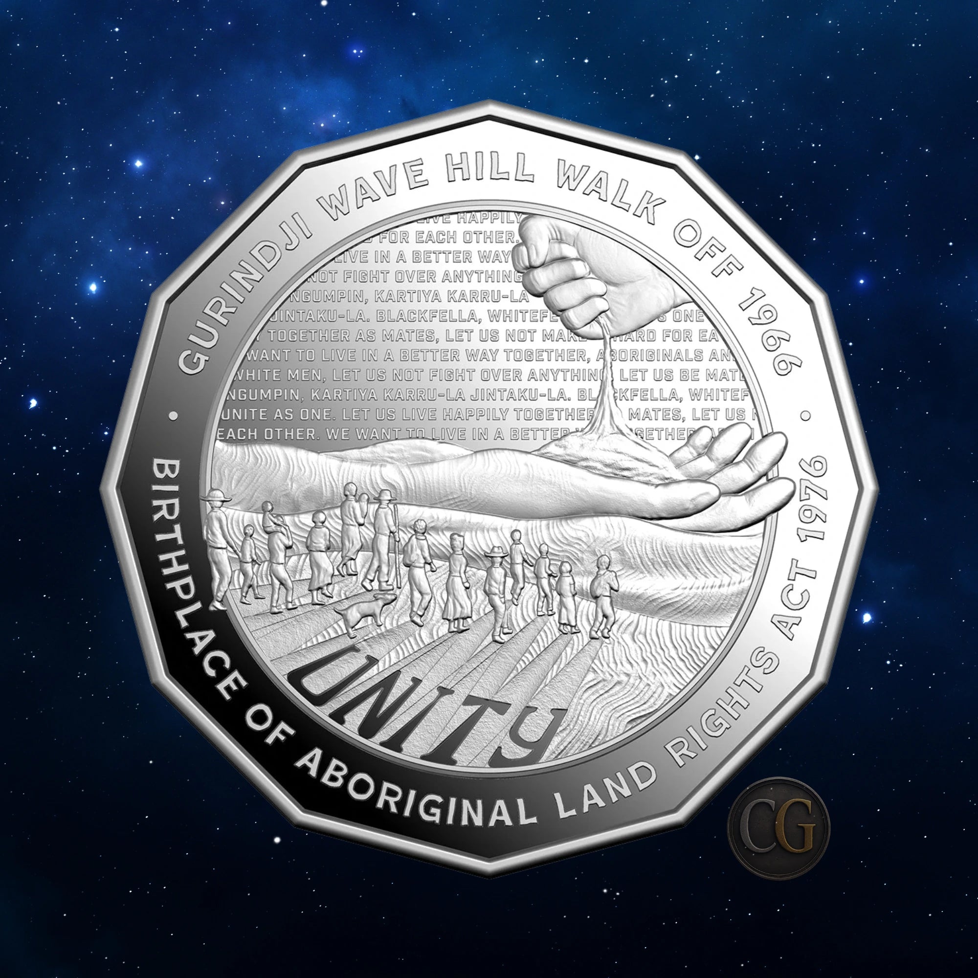 2026 RAM Unity Wave Hill Walk Off 50c Silver Proof Coin