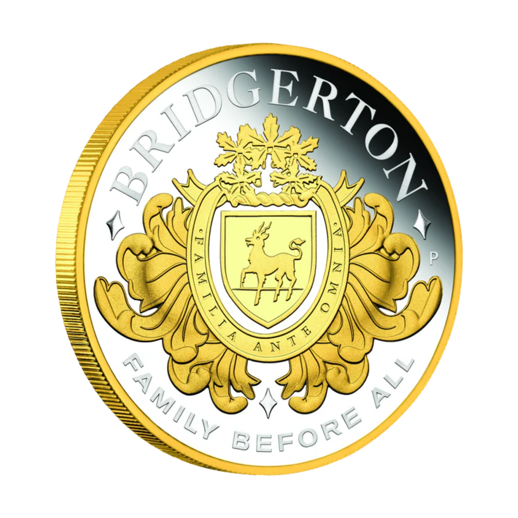 2026 Perth Mint Bridgerton House of Bridgerton 2oz Proof Gilded Silver Coin