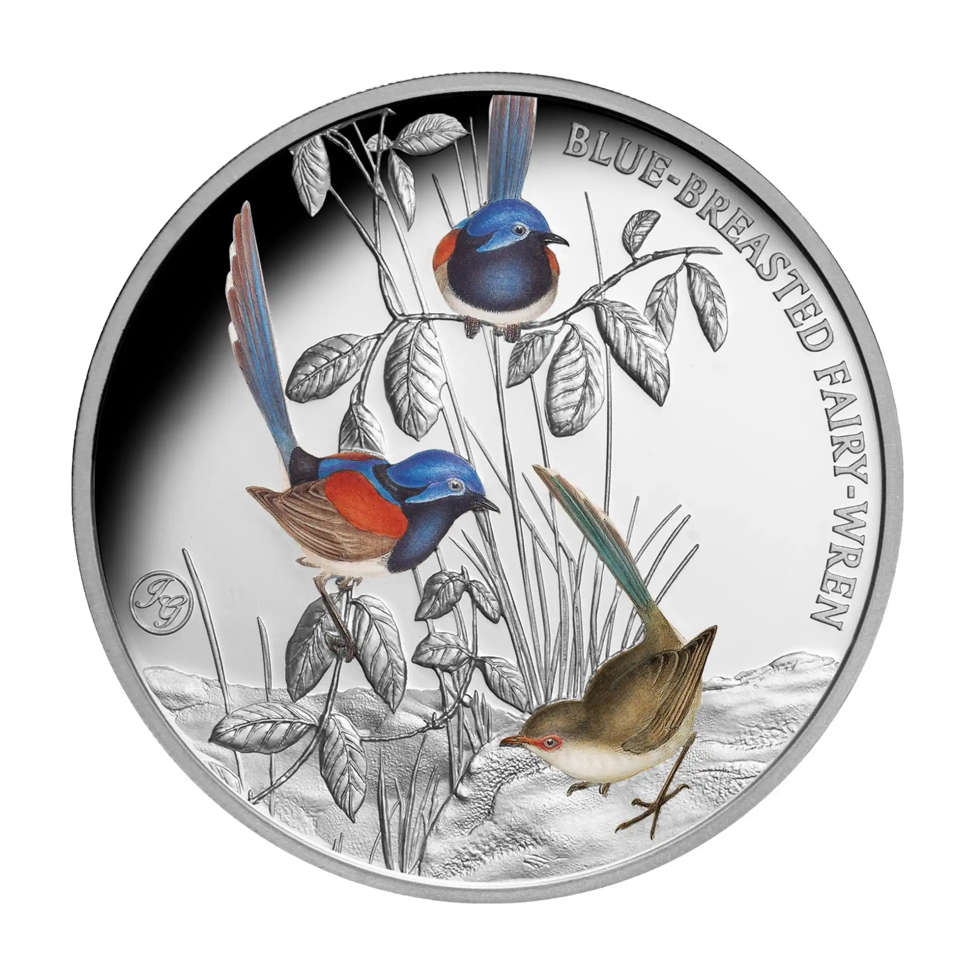 2026 Niue Birds of Australia Fairy-Wren 1oz Silver Coloured Proof Coin