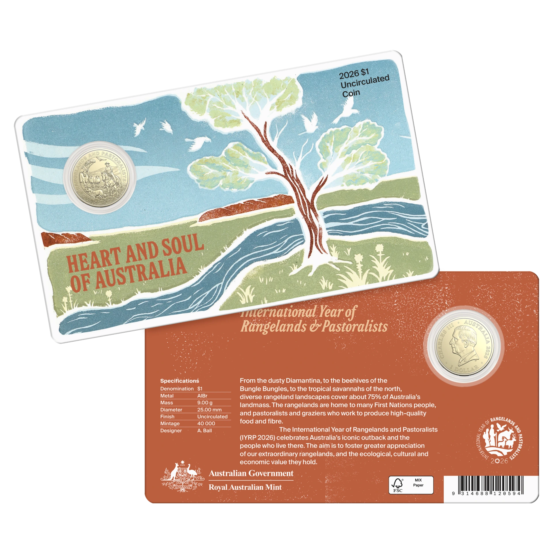2026 RAM Heart & Soul Rangelands & Pastoralists UNC Coin