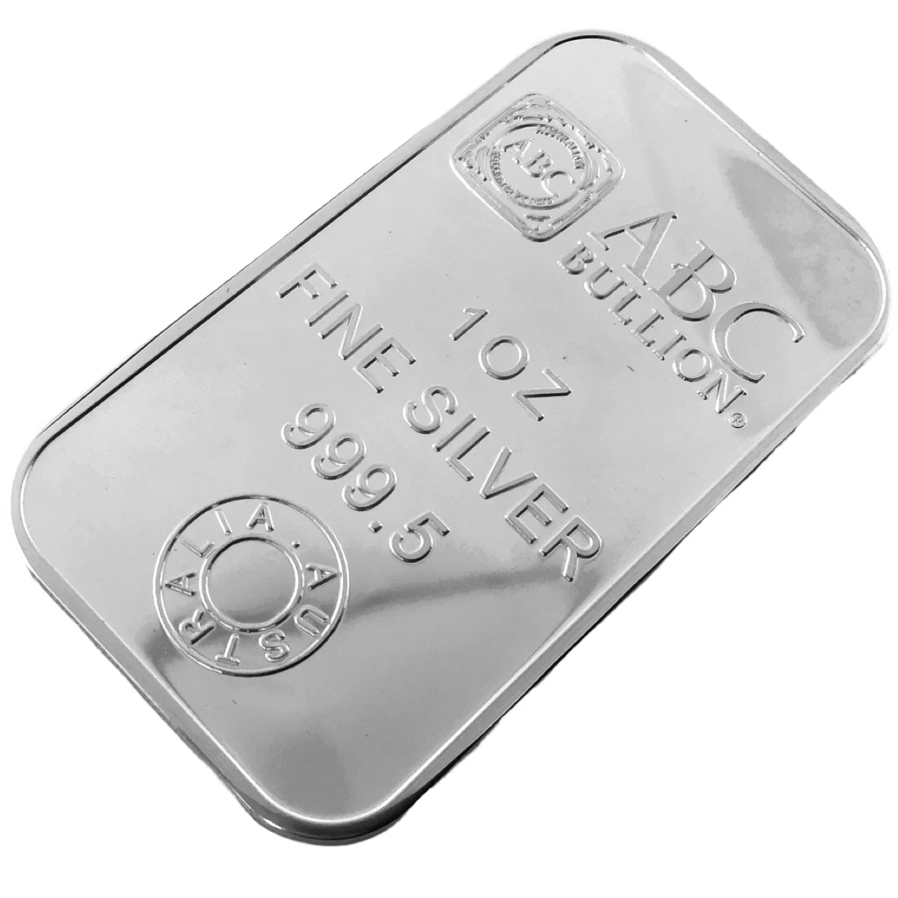 ABC Mint Eureka Sealed 1oz Silver Bullion Bar on Card