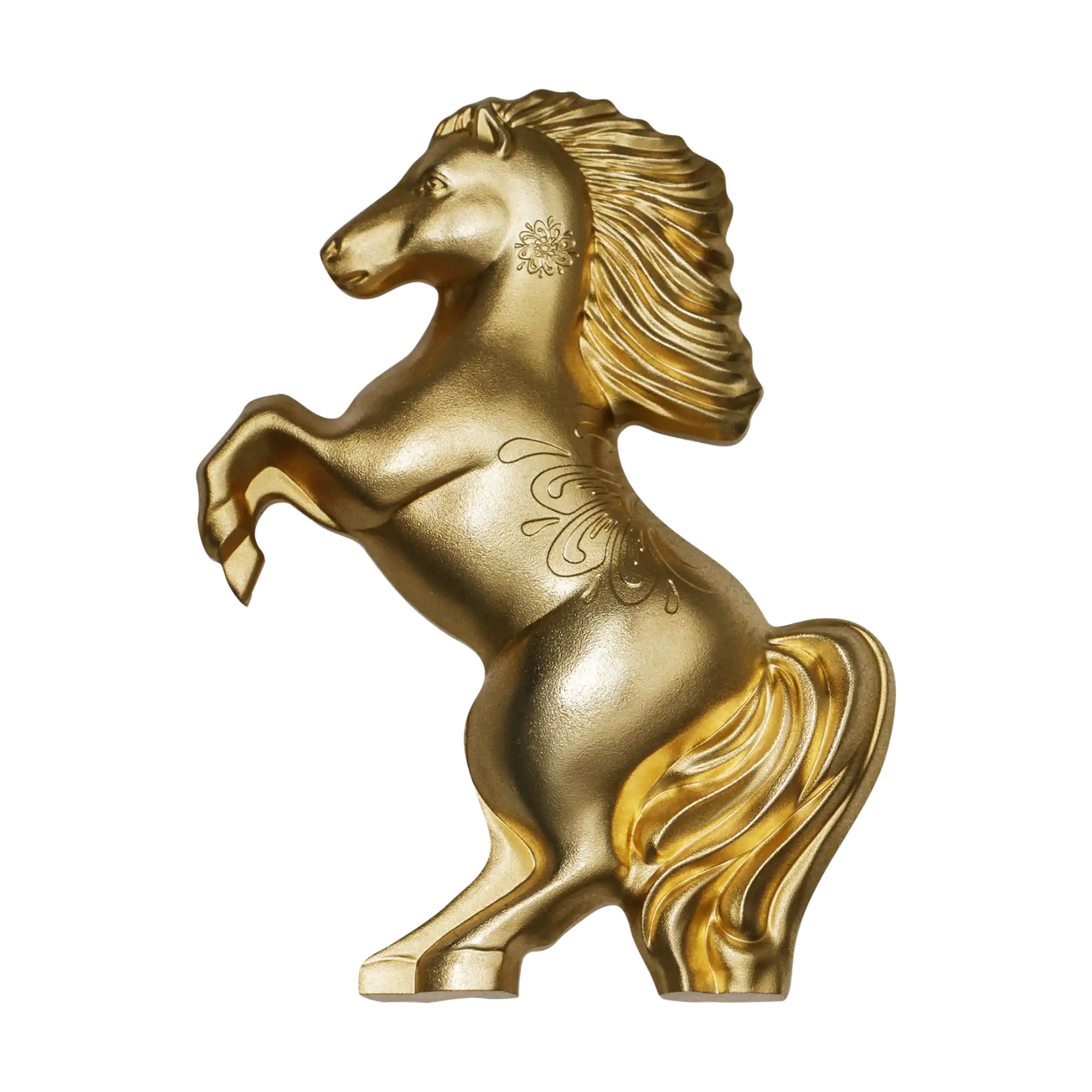 2026 Mongolia Lunar Year Wild Horse 1oz Silver Gilded Proof Coin - 888 mintage only