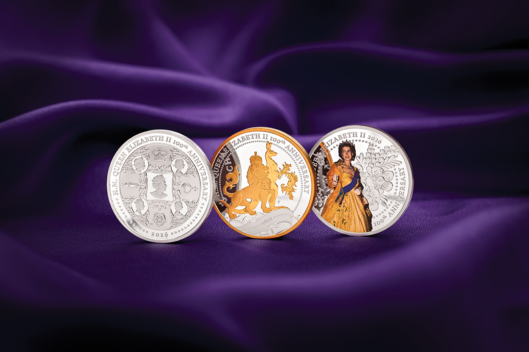 2026 Perth Mint Queen Elizabeth II 100th Anniversary 1oz Silver Proof Three Coin Set - Pre Oder