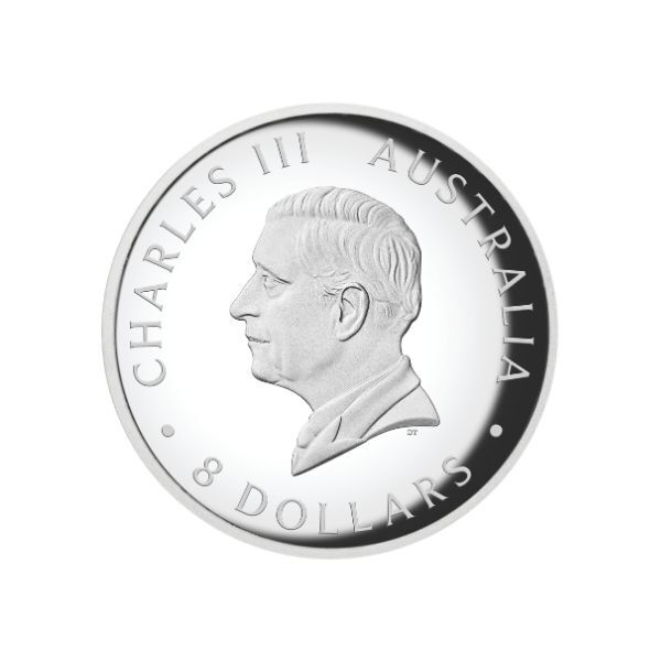 2026 Perth Mint Swan 5oz Silver Proof High Relief Coin