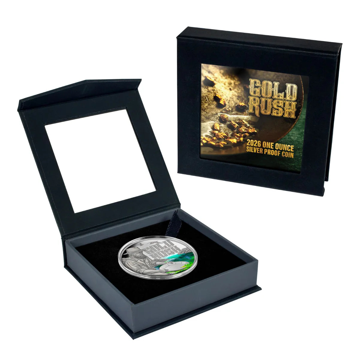 2026 Niue Gold Rush Anniversary 1oz Silver Proof Coin